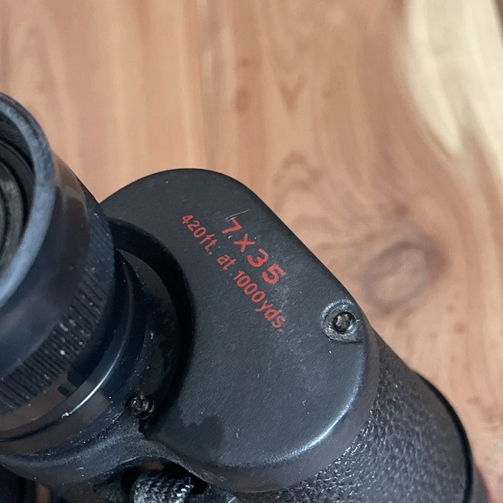 Vintage SIMMONS FULLY COATED OPTICS 1101 7X35 393FT @ 1000YDS BINOCULARS Hunting